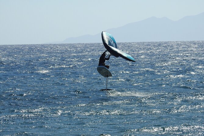 Santorini Wing Foil Surf Lesson for Beginners - Where to Start in Your Planning (Without Stress)