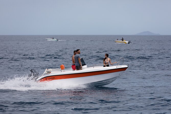 Self-Drive License-Free Boat Rental in Santorini from Vlichada - Where You Can Sail: Santorini and Thirasia Stop Options