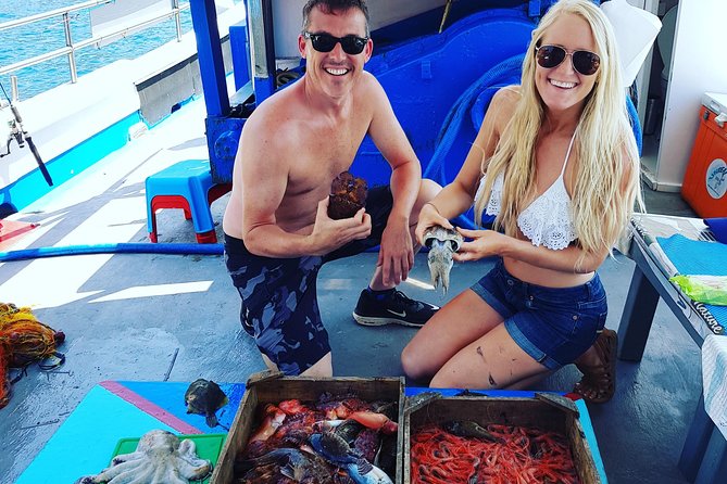 Semi - Private Fishing Tour (transportation included) - A real Santorini fishing day, not a boat ride with snacks
