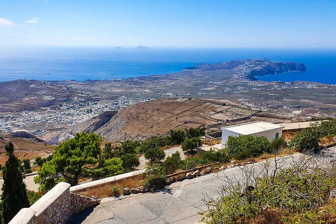 Shore Excursion for Cruise Passengers 4 Hours Private Tour - Prophet Elias Monastery: the 1711 climb for big panorama payoff