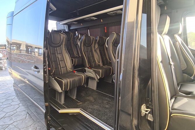 Shuttle Transfers From Santorini Port - The ride itself: A/C, Wi‑Fi, and why steep roads affect comfort