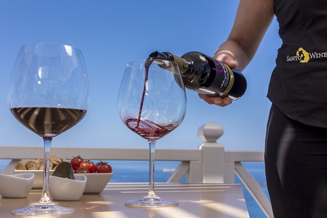 Small Group Santorini Discovery Tour with Lunch and Wine Tasting - Santo Wines: the cocktail-and-sunset finale you’ll feel in your feet