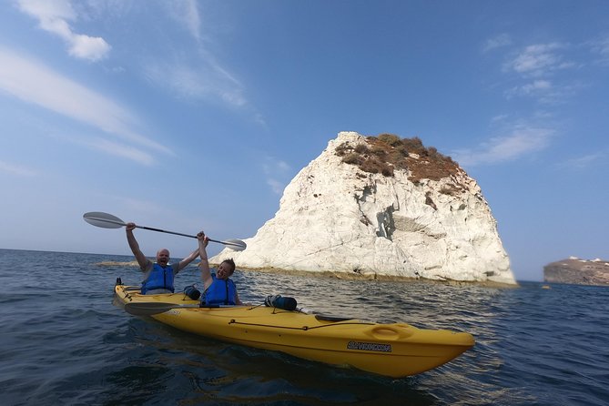 Small-Group Santorini Sea Caves Kayak Trip with Snorkeling & Picnic - Kayaking skills: easy technique, real physical effort