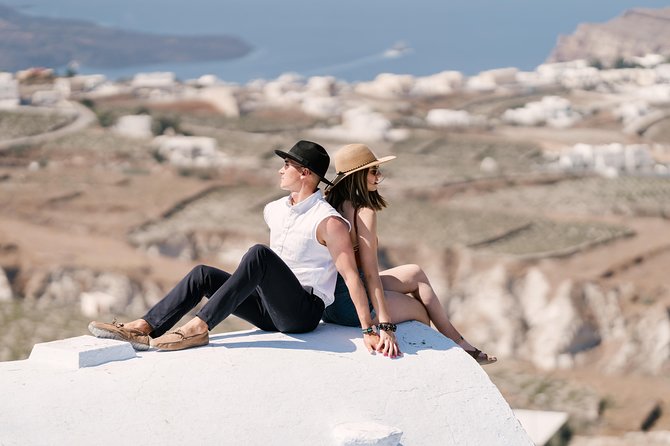 Sunset In Oia & Traditional Villages Bus Tour - Stop 1: The 1115 Byzantine Church Ruins at Ieros Naos Panagias Episkopis Thiras