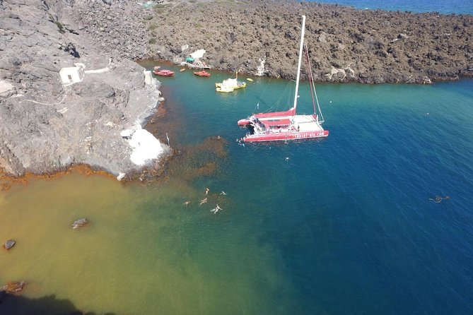 Sunset Sailing Catamaran Cruise in Santorini with BBQ and Drinks - Hot Springs Stop: Warm Water, Short Time, and a Sulfur Note