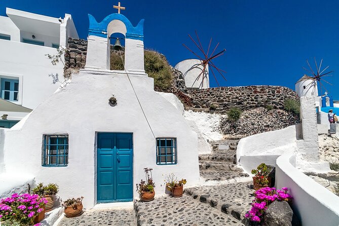 SUV Santorini Highlights Private Tour - Imerovigli’s panoramic 20-minute viewpoint stop