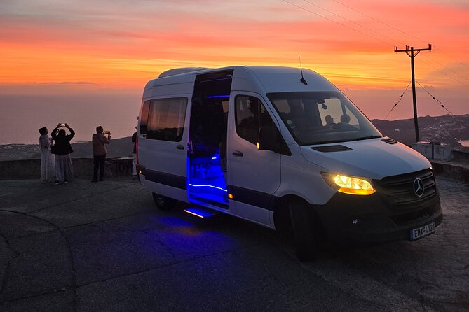 Taxi Service in Santorini - Air-Conditioned Comfort: Small Detail, Big Difference