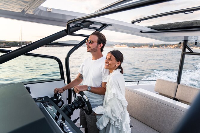The Fastest Private Motor Yacht in Santorini - All Inclusive Tour - Volcano hot springs: fun caves, but don’t assume it’s hot