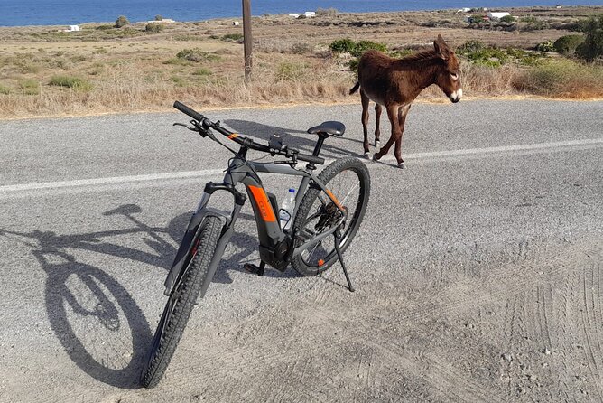 Thirassia 5-Hour eBike Tour with Lunch from Santorini - Wooden-oven bread, then lunch at Mitato (old winery/canava)