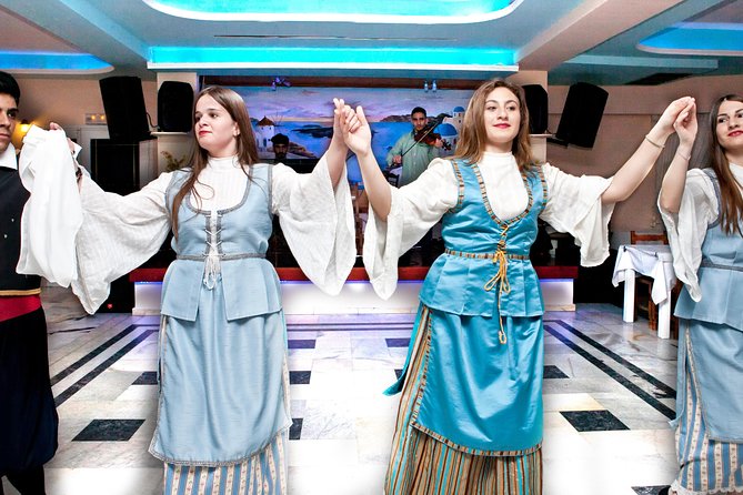Traditional Greek Night live Music & Dinner Show in Santorini - Crowd energy and the dance floor reality check