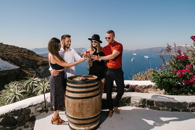 Wine Tour Santorini - Stop 3: Venetsanos Winery and the caldera-view payoff